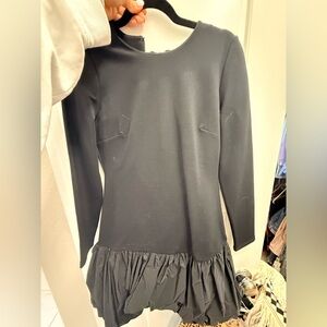 STATE Black Garment with Tag Detail